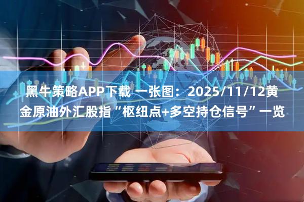黑牛策略APP下载 一张图：2025/11/12黄金原油外汇股指“枢纽点+多空持仓信号”一览